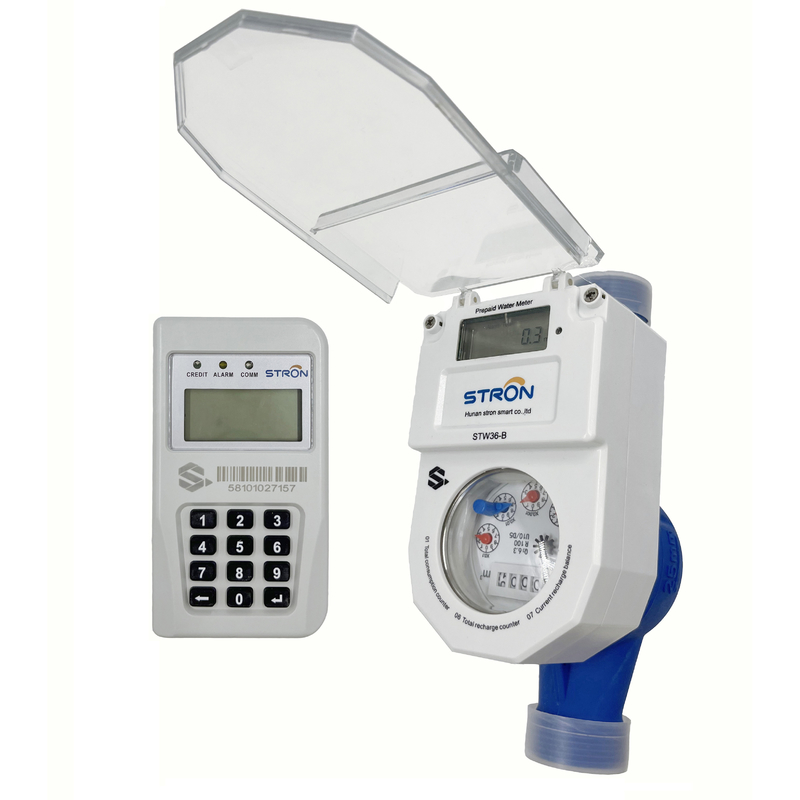 Fabryczny bezpośredni R160 STS inteligentny CIU zdalny sterownik zintegrowany miedziana powłoka IP68 ochrona miernik wody prepaid