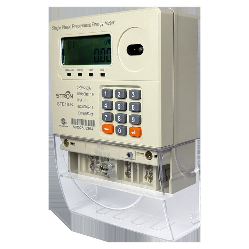 Miernik energii elektrycznej przedpłatowy Smart z ochroną IP54 i obsługą klawiatury dla dokładnego pomiaru
