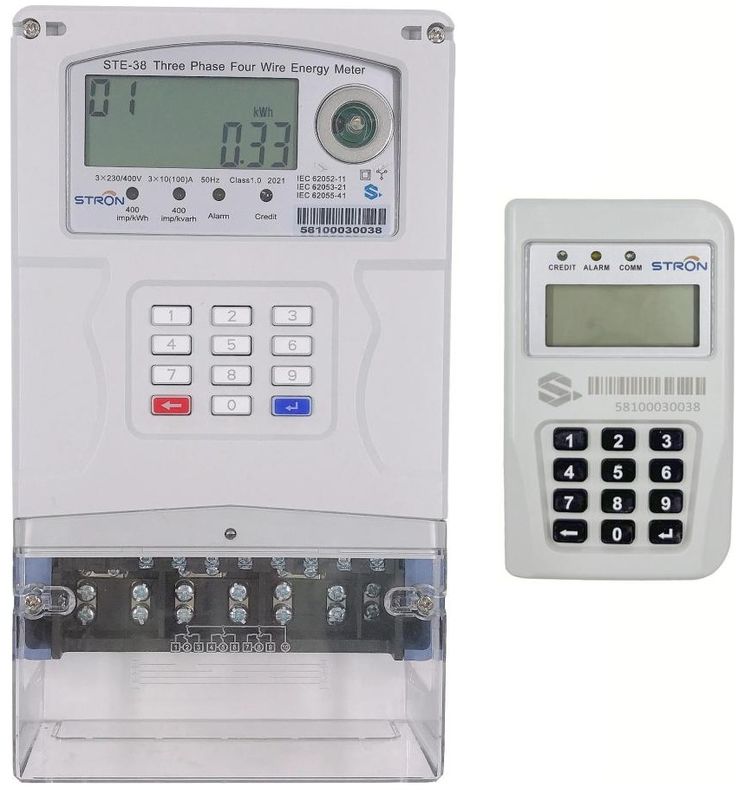 Accurate Energy Consumption Tracking with Smart Prepaid Electricity Meter 400imp/kWh Active Energy Constant