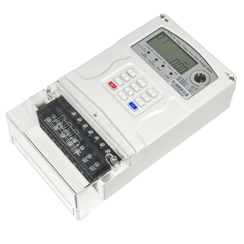 Licznik energii elektrycznej przedpłatowej Smart Reactivity Class 2.0 z prądem podstawowym 10A i stałą energii czynnej 400imp/kWh