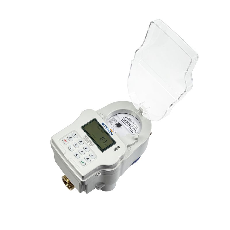 DN15/DN20/DN25 Płatny z góry licznik wody z systemem sprzedaży Stronpay i jednostką pomiarową metrów sześciennych