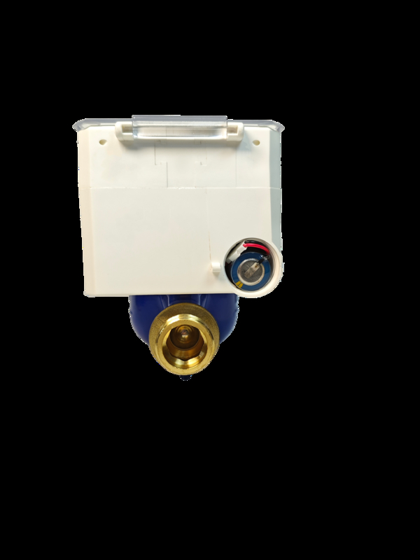 Wielostrumieniowy wodomierz przedpłatowy, bateria 6 do 8 lat, lekki 1,2 kg, przeznaczony do zarządzania wodą w różnych zastosowaniach