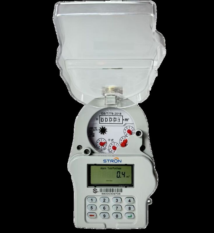 Plastic Smart Water Meter Designed for Stable and Performance Supporting Water Temperature from 0.1 to 90 Degrees Celsius