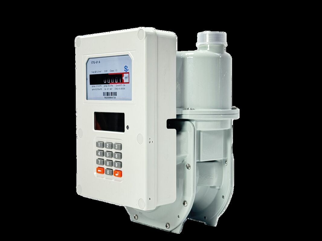 LCD Display High Pressure Air Flow Meter G1.6 Domestic Type Accurate Measurement Device for Industrial Applications and Process Control