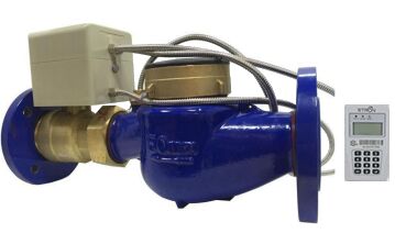 Długość życia 100000h Płatny licznik wody z przełącznikiem czujnym dla ciała i płatnością mobilną M-PESA