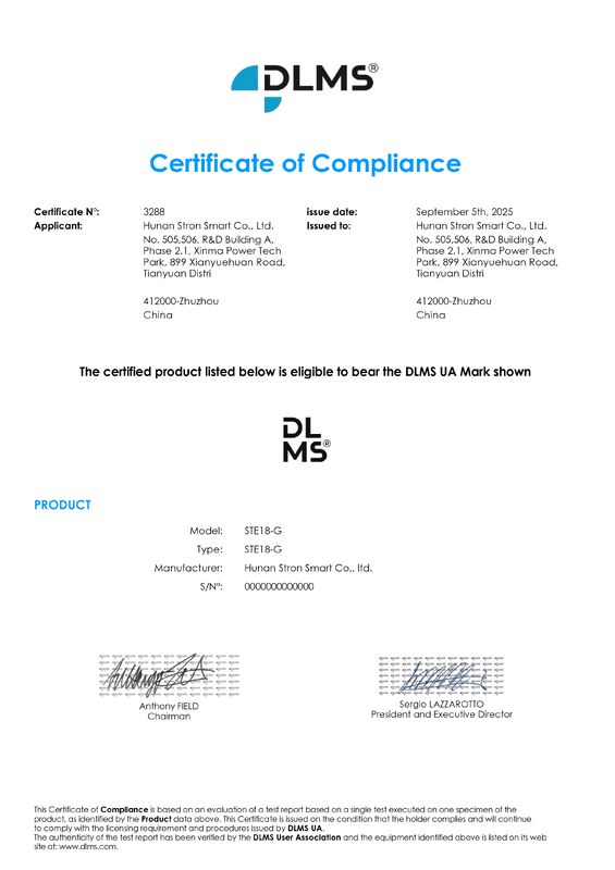 Bezprzewodowy moduł wtykowy STS dla licznika przedpłatowego na Azję Południowo-Wschodnią: Protokół DLMS i automatyczne odcięcie zasilania oraz zdalne sterowanie