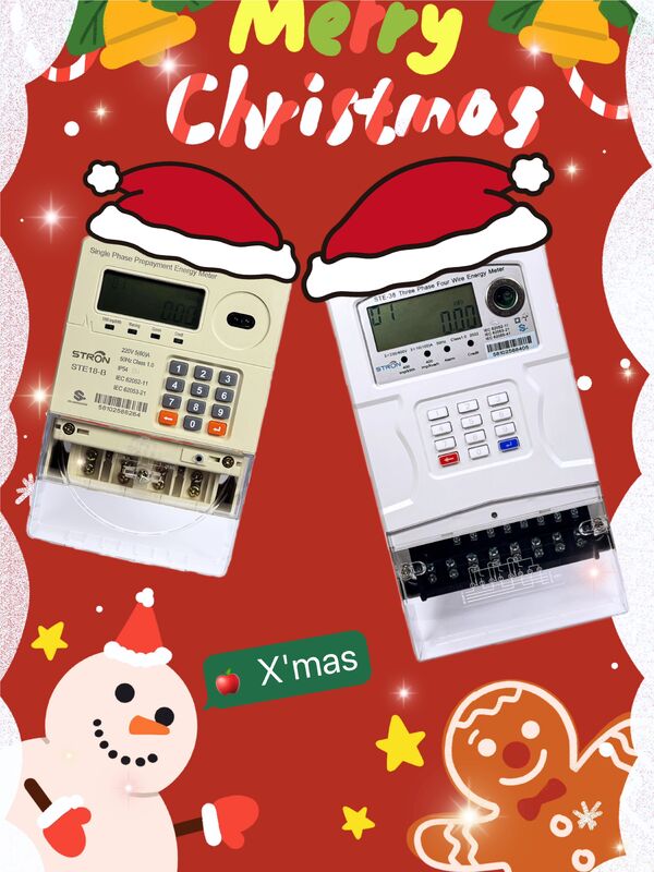 WiFi STS Standard AMI Trójfazowy inteligentny licznik z opcjami płatności Alipay