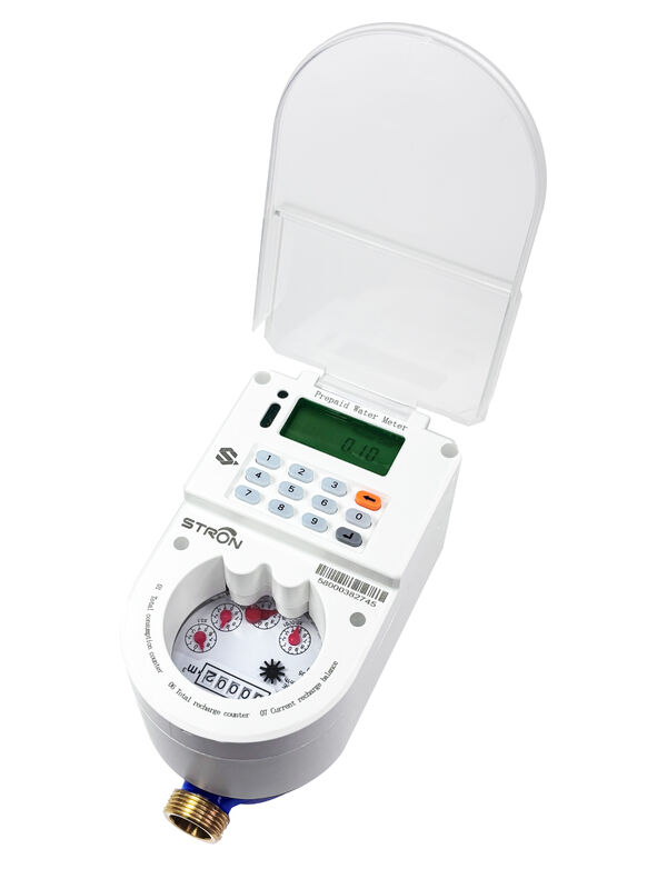 Inteligentny wodomierz przedpłatowy STS z klawiaturą DN15/DN20/DN25 z automatycznym odcięciem i wodoodpornością IP68 do użytku domowego