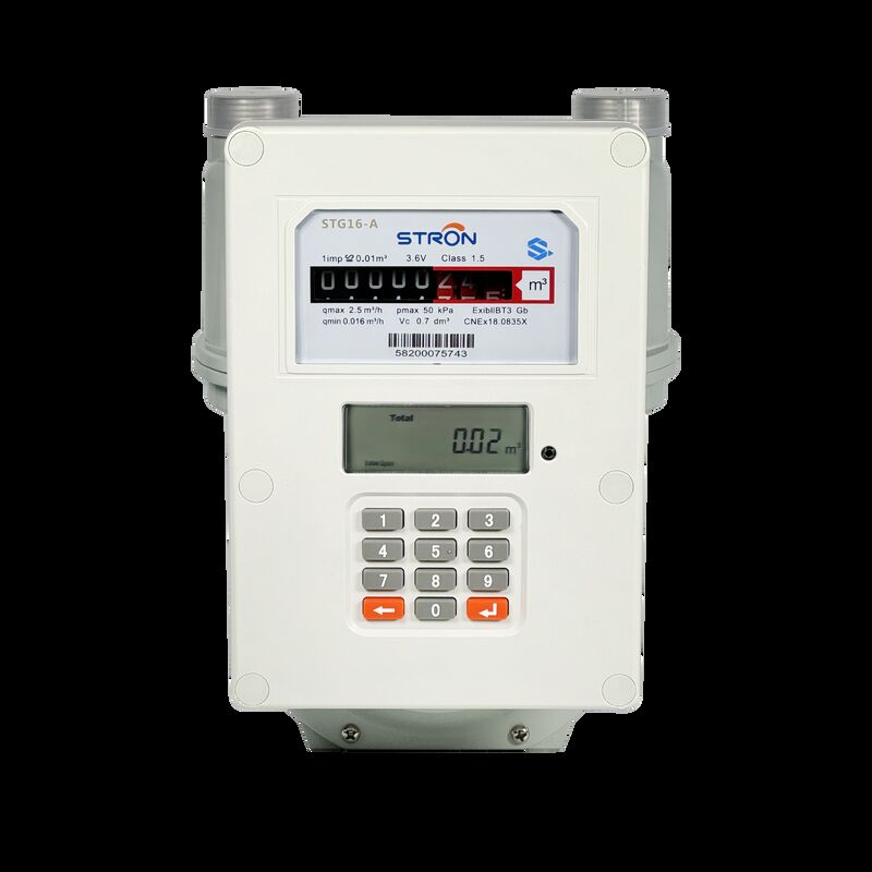 Good Quality Cheap G1.6 STS Integrated Keypad Prepayment Prepaid Gas Meter with IC Card APP Recharge and Anti-Tamper