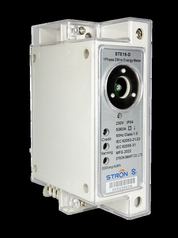 Smart Prepaid Electricity Meter Providing Comprehensive Usage History and Flexible Tariff Settings for Utility Operators