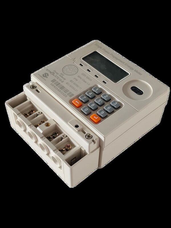 Wypłacone z góry rodzaju tokenów inteligentny przedpłacony licznik energii elektrycznej zintegrowany z nieograniczoną pojemnością i Stronpay Vending Software wspierający energię