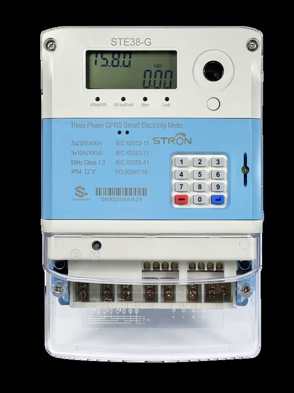 Sprzęt do testowania liczników elektrycznych Smart THREE Meter z możliwością przedpłaty zapewniający rozwiązania w zakresie monitorowania i rozliczania energii