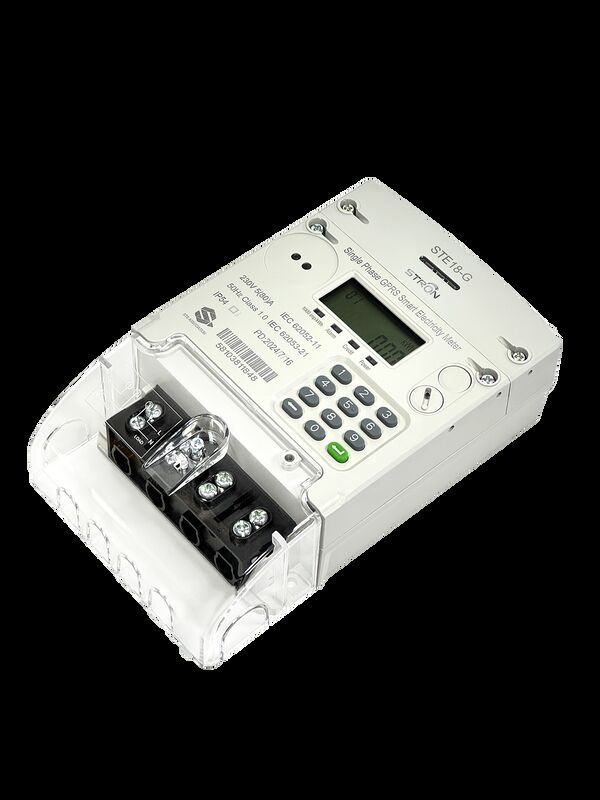 Inteligentny licznik energii elektrycznej na kartę z automatycznym wyłączaniem obciążenia i trybami oszczędzania energii w celu optymalizacji dystrybucji mocy