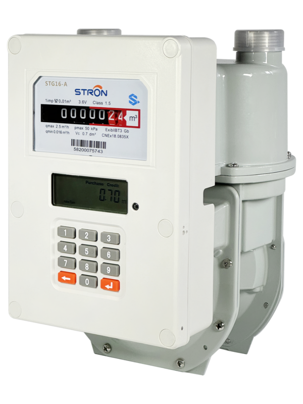Smart Gas Meter featuring robust construction and performance for continuous gas flow measurement in various environments