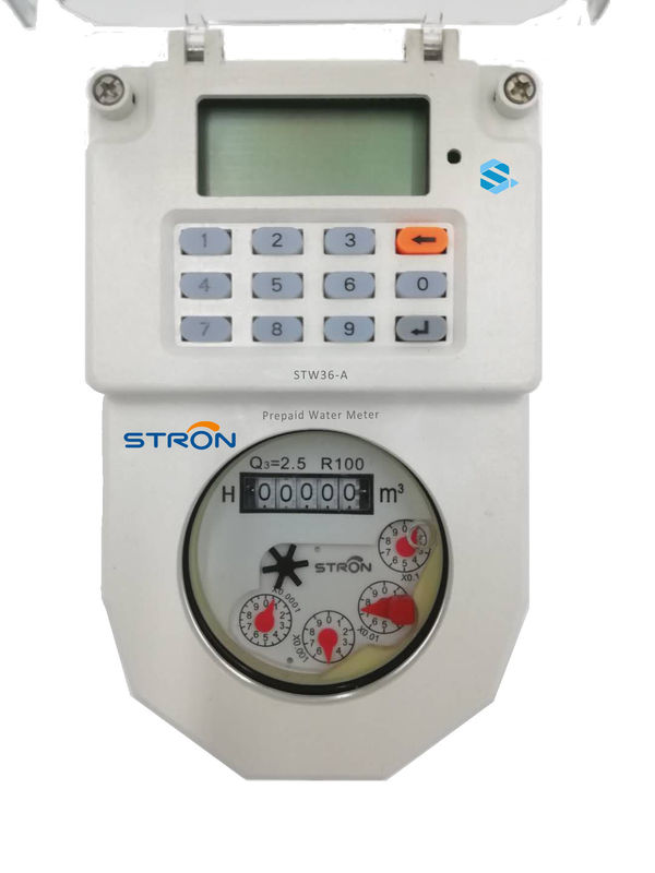 STW36-A DN15 Stron STS Standardowa klawiatura TOKEN Recharge Prepaid Brass Water Meter Hotsale