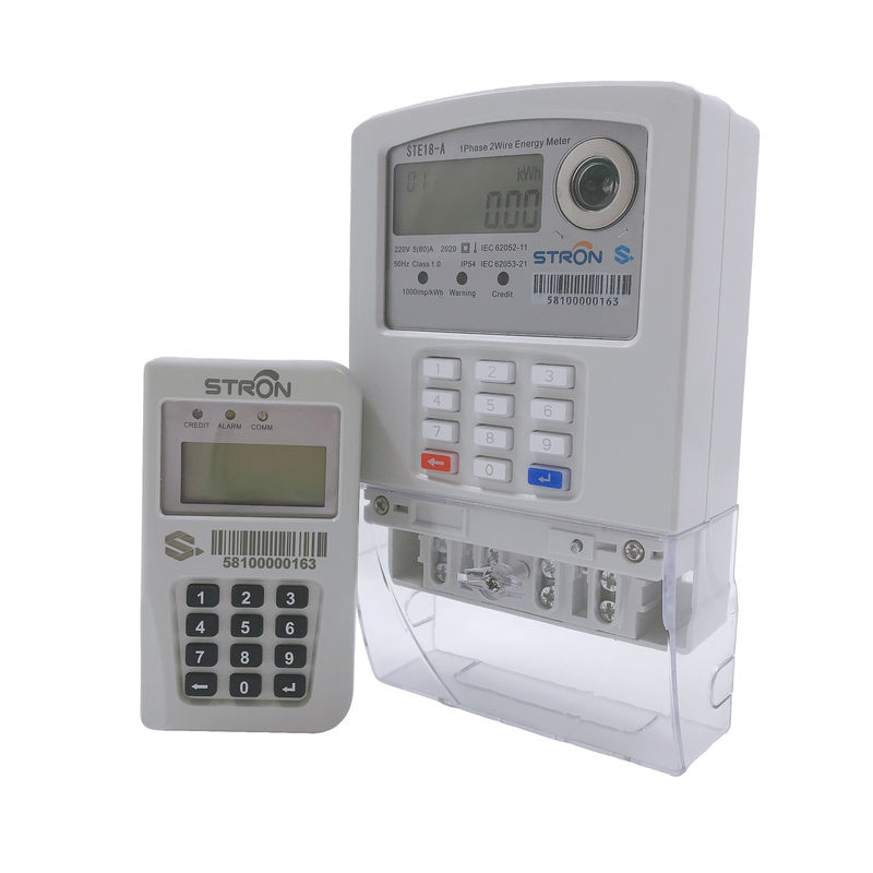 Jednofazowy inteligentny licznik energii STS Standard Prepaid Split Keypad z modułem LORA-RF