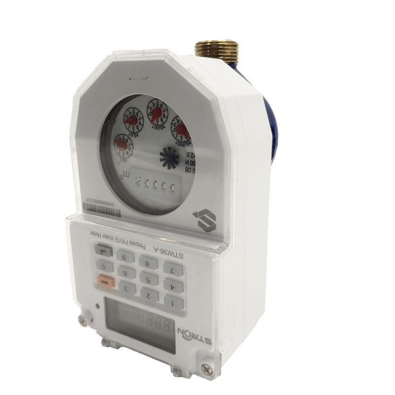 STS Standardowa klawiatura typu Prepaid smart wodomierz