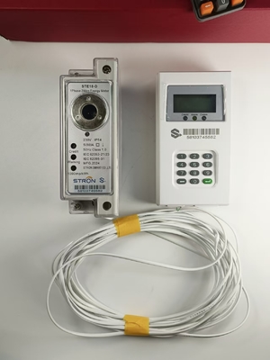 Inteligentny licznik energii elektrycznej przedpłatowy 100A IP54 Wodoodporny jednofazowy