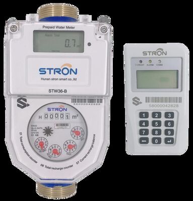 Temperatura 0°C-50°C Inteligentny wodomierz oferujący zakres pomiaru 0-999999 litrów Ciśnienie robocze ≤1,6 MPa Rozwiązanie do zarządzania zasobami wodnymi