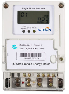 Smart IC Card Auto Scroll Mode Display Jednorazowy płatny licznik energii elektrycznej
