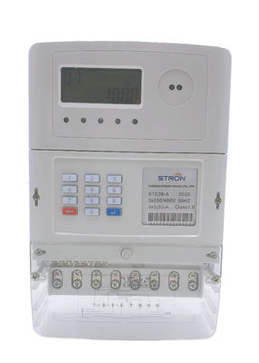 Stron STS Standardowy przedpłacony trójfazowy licznik energii elektrycznej z CIU