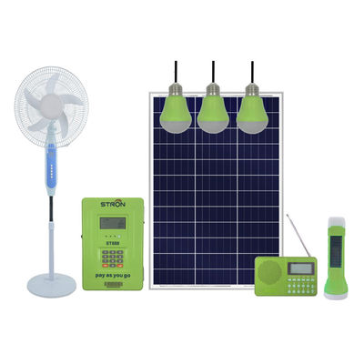 Systemy energii słonecznej mieszkalnej 30Watt, Przenośny system słoneczny 60HZ