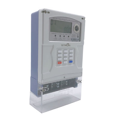 Klawiatura STS standardowy przedpłacony trójfazowy inteligentny licznik elektryczny z modułem LORA-RF