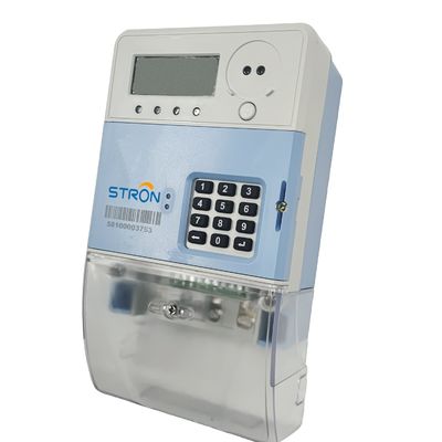 Jednofazowy wodoodporny inteligentny przedpłacony licznik energii elektrycznej RS232 900 MHz