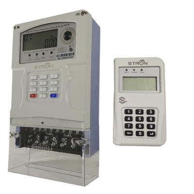 ISO14001 Trójfazowy inteligentny przedpłacony licznik energii 60 Hz z CIU
