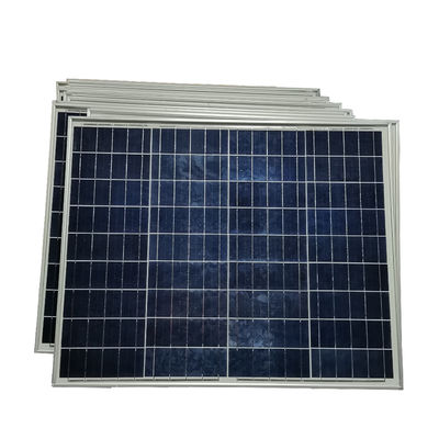 Krystaliczne panele słoneczne dla domów, 50W domowy system paneli słonecznych