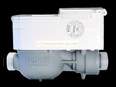 Zintegrowany plastikowy gazomierz STS